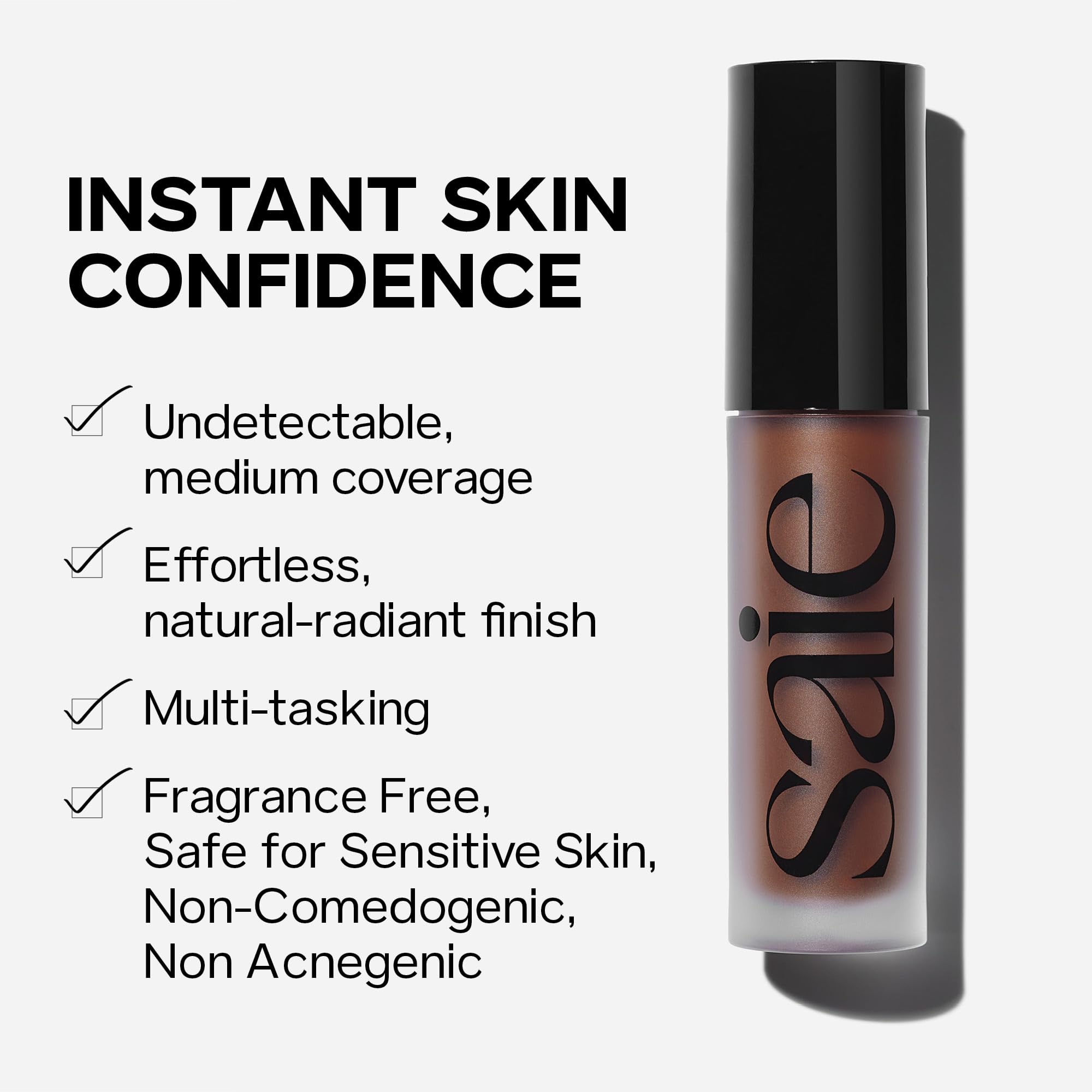 Saie Slip Tint Radiant All-Over Concealer in Shade 13 | Hydrating, Lightweight Coverage