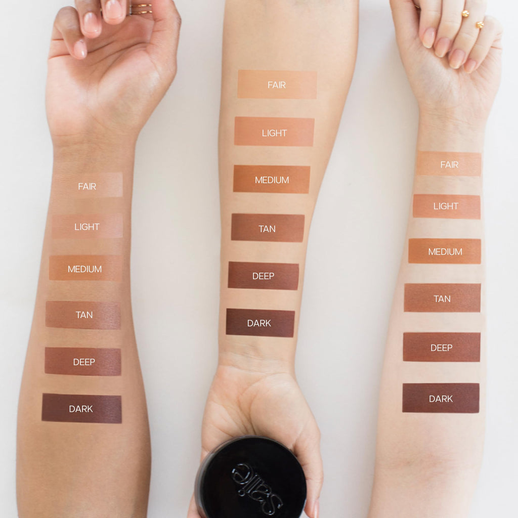 Saie Sun Melt Cream Bronzer – Buildable Balm for Natural Glow & Soft Sculpt (Dark Bronze, 1 oz)