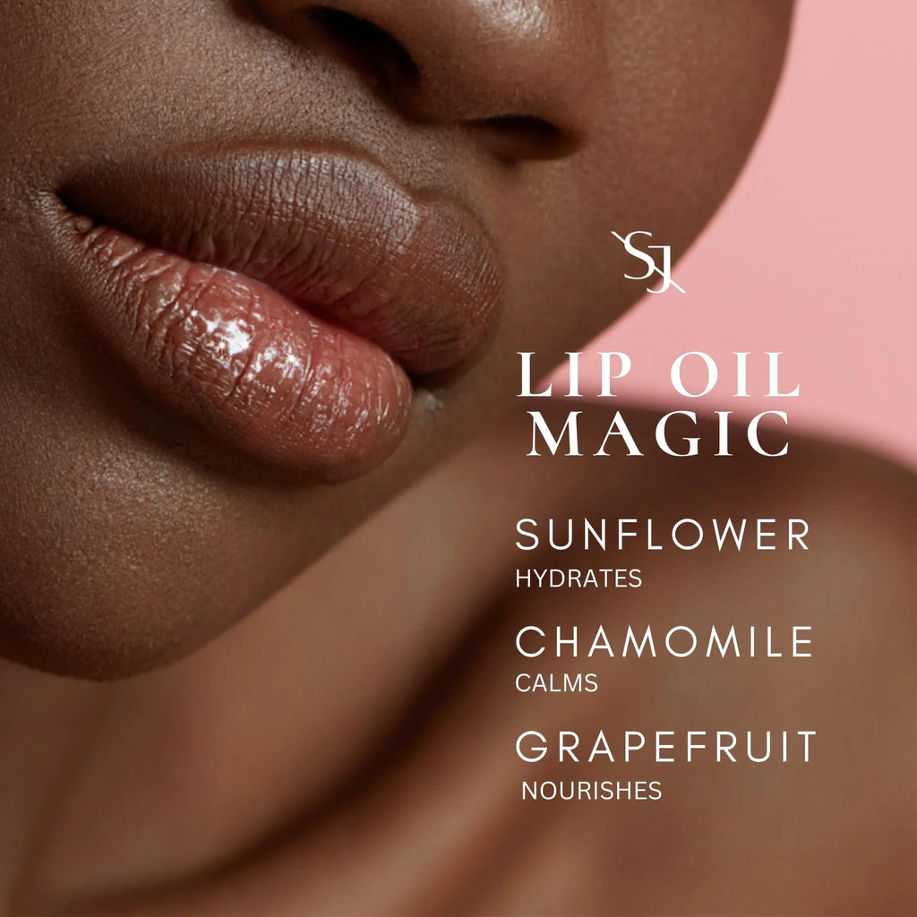 SAINT JANE Luxury Lip Oil Cloud – Ultra Nourishing Vitamin C Lip Oil (0.15 oz / 4.5 ml)