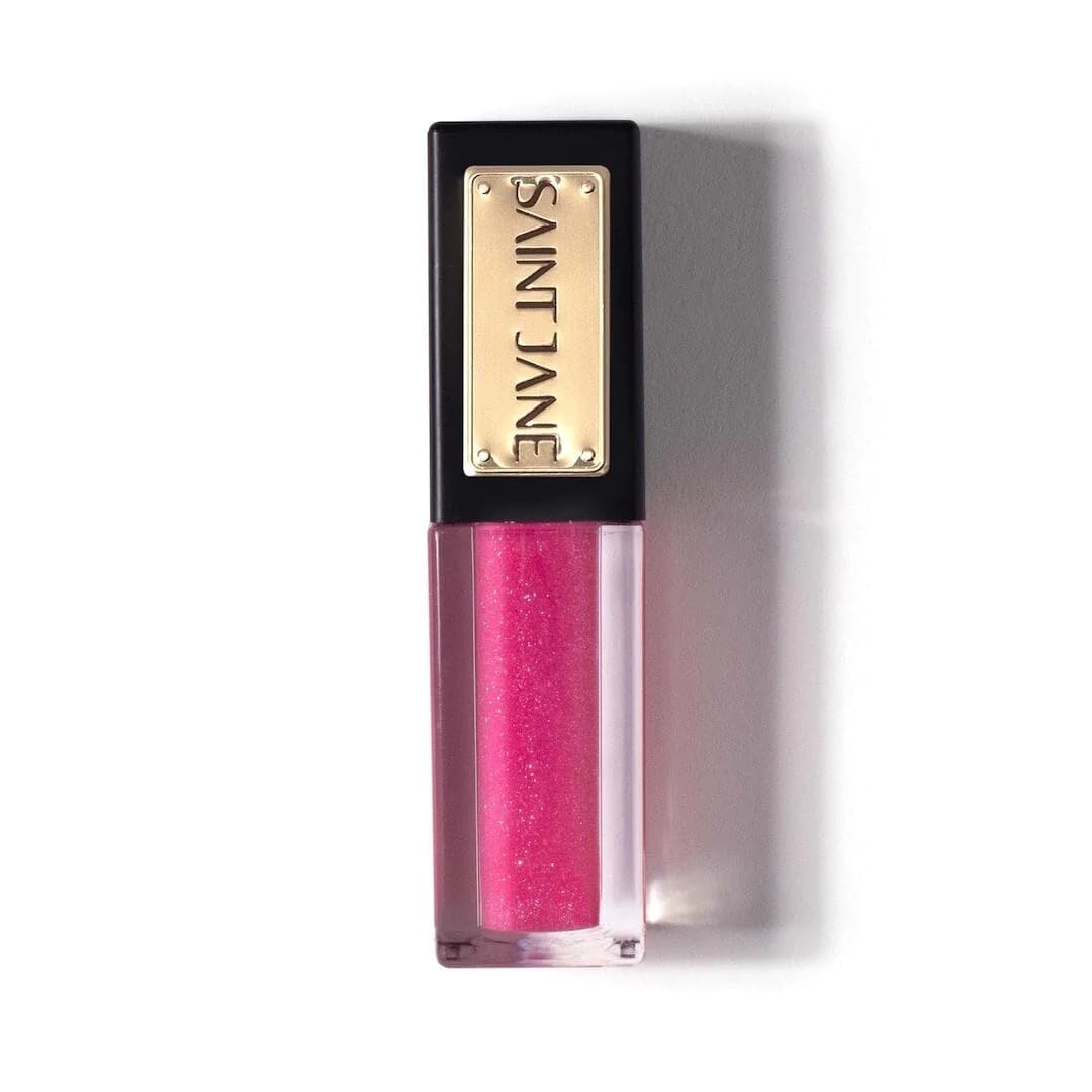 SAINT JANE Luxury Lip Oil Elixir – Vitamin C Infused, Floral-Infused Gloss
