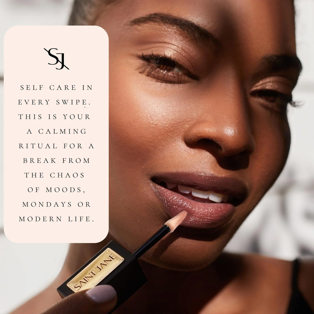 SAINT JANE Luxury Lip Oil Cloud – Ultra Nourishing Vitamin C Lip Oil (0.15 oz / 4.5 ml)