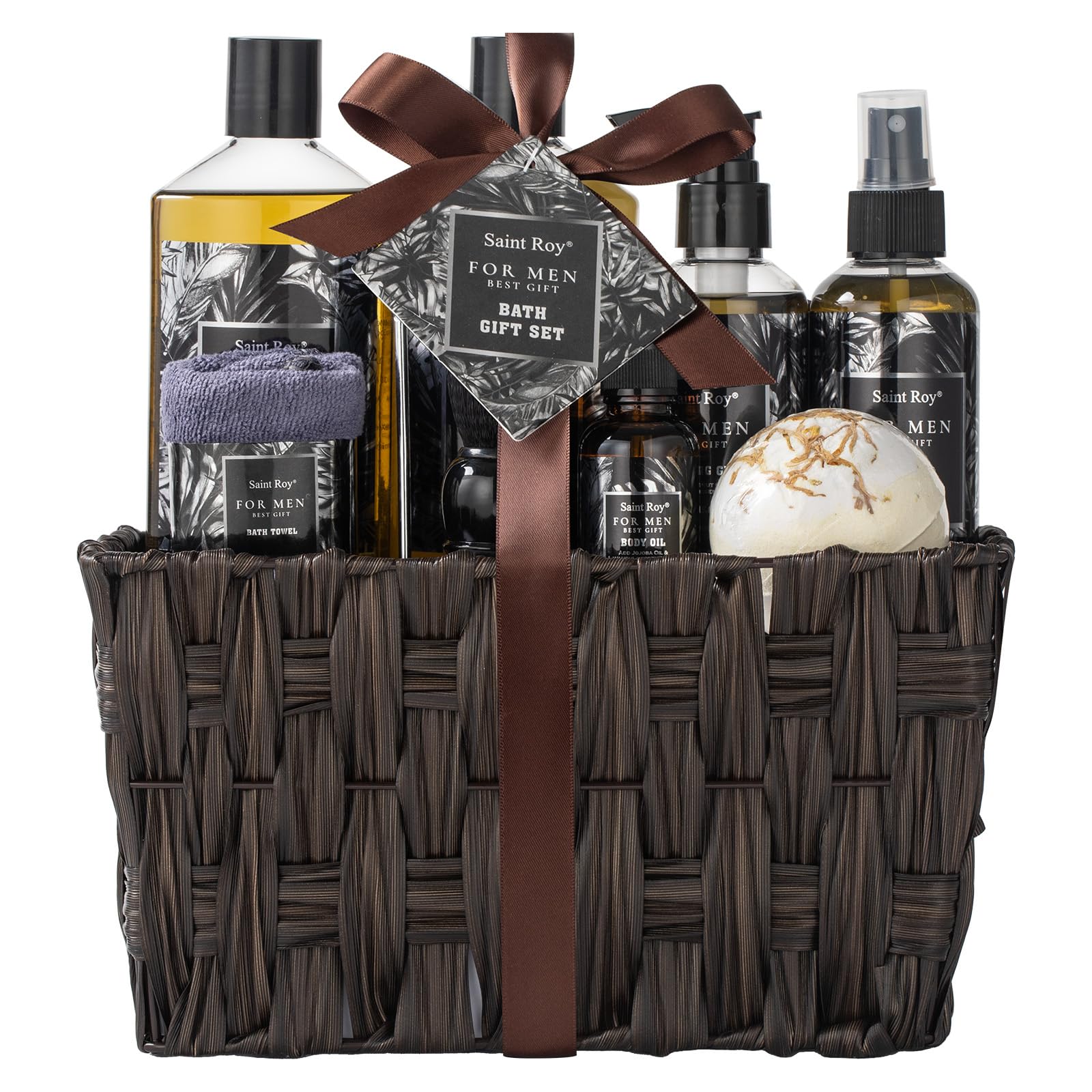 Saint Roy Fathers Bath Gift Set - Spa Gift for Men