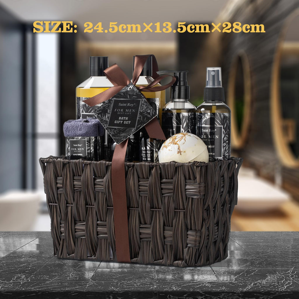 Saint Roy Fathers Bath Gift Set - Spa Gift for Men