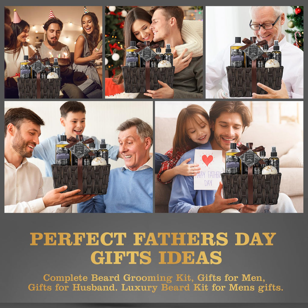 Saint Roy Fathers Bath Gift Set - Spa Gift for Men