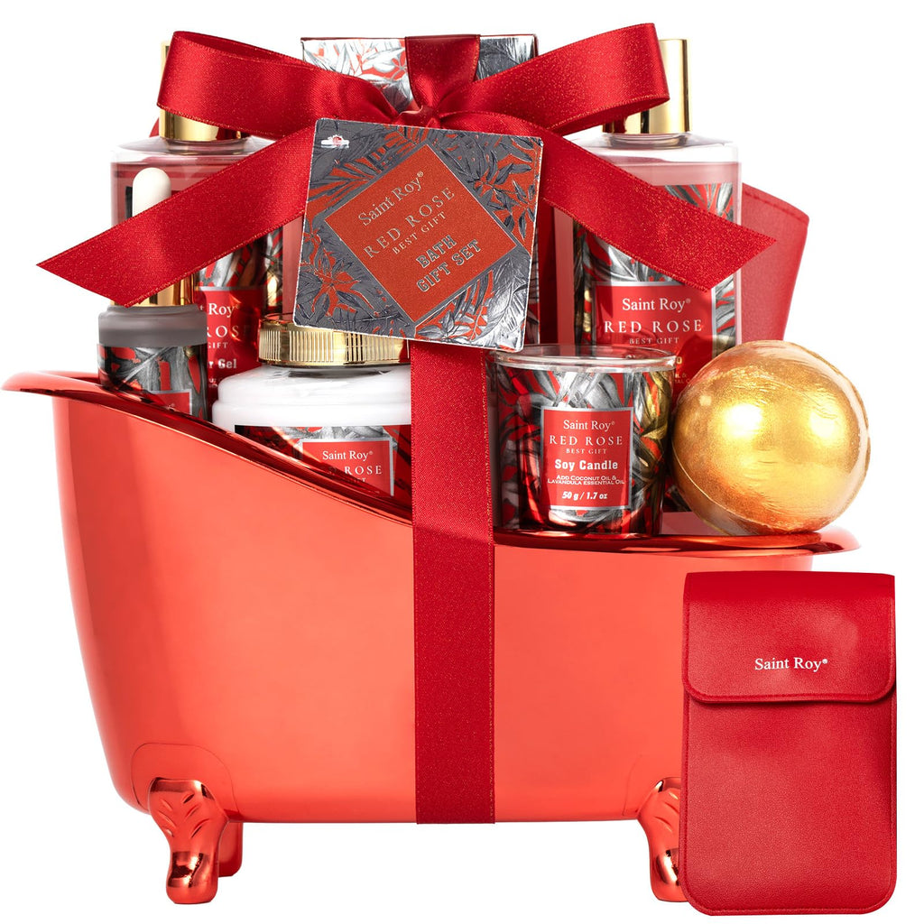 Saint Roy Christmas Spa Gift Set for Women – Luxurious Bath & Body Kit
