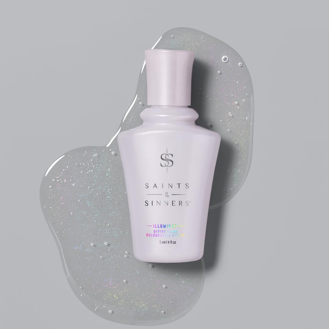 Saints & Sinners Illuminati Divine Shine Holographic Serum – Smoothing Hair Shine & Protection