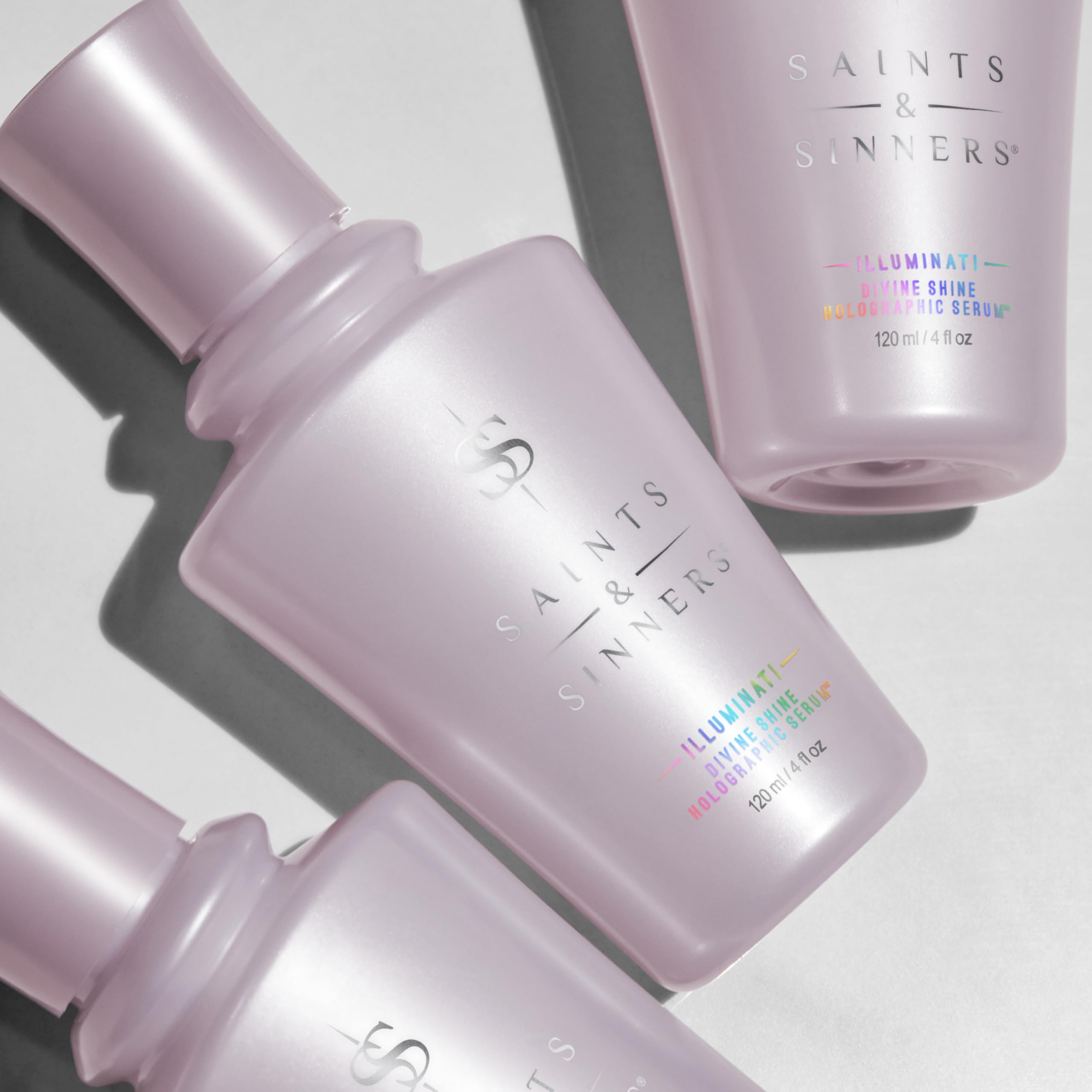 Saints & Sinners Illuminati Divine Shine Holographic Serum – Smoothing Hair Shine & Protection