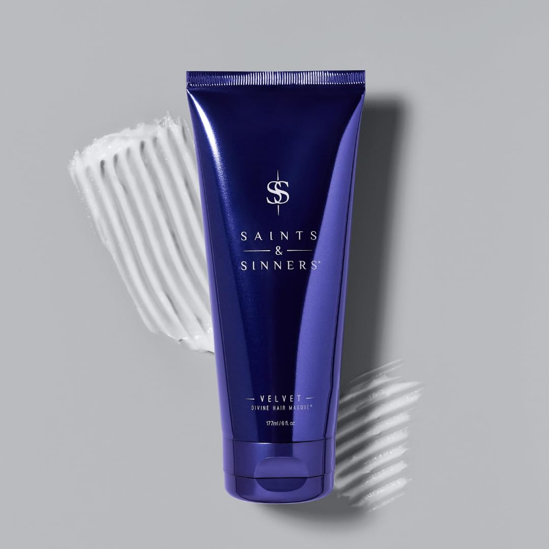 Saints & Sinners Velvet Divine Hair Masque – Deep Conditioning for Dry, Damaged Hair