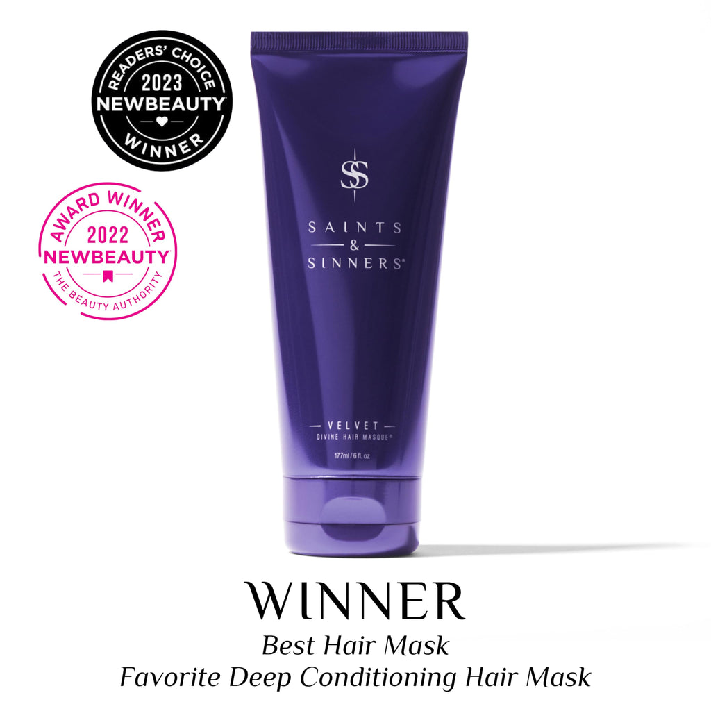 Saints & Sinners Velvet Divine Hair Masque – Deep Conditioning for Dry, Damaged Hair