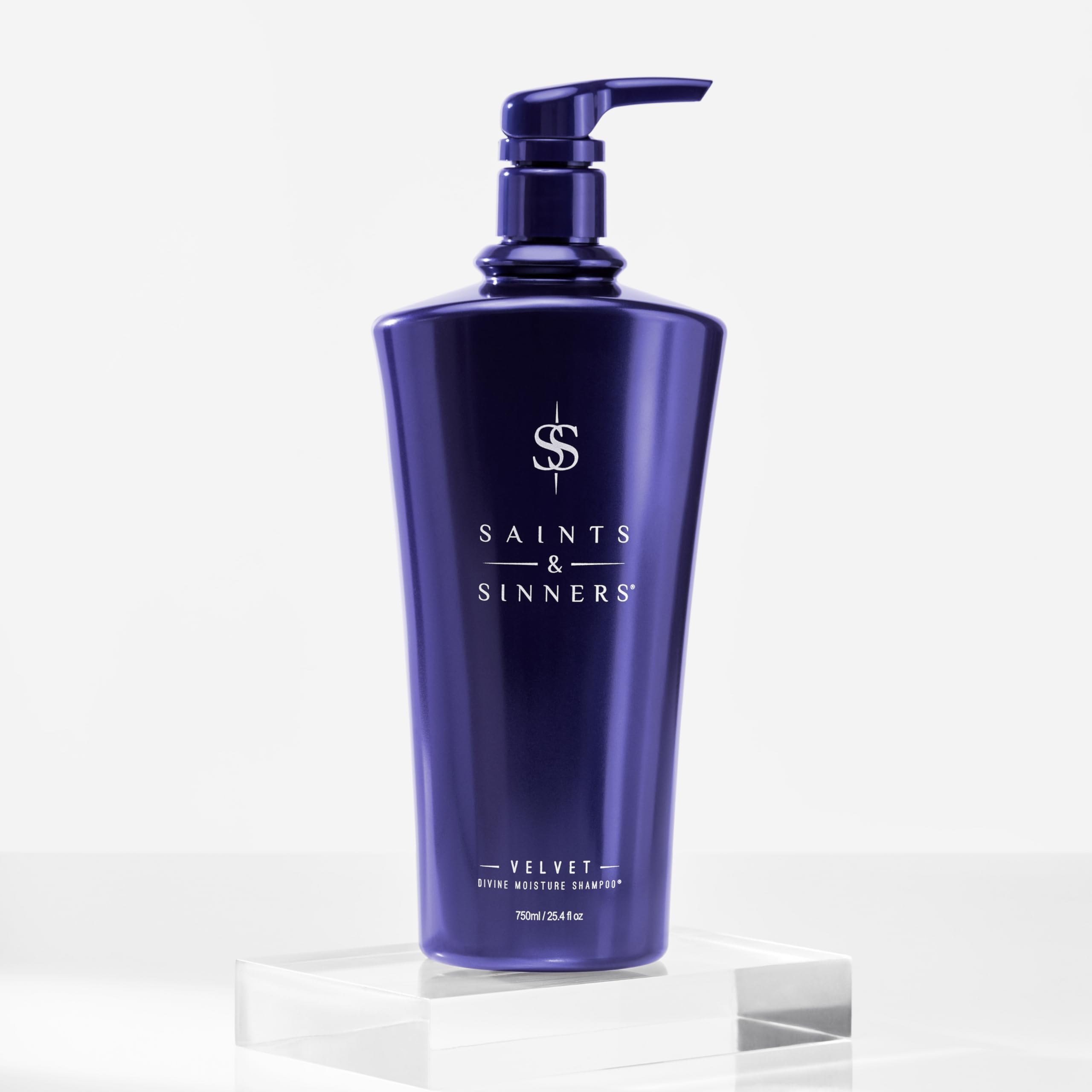 Saints & Sinners Velvet Divine Moisture Shampoo – Sulfate-Free Moisture for Damaged, Color-Treated Hair