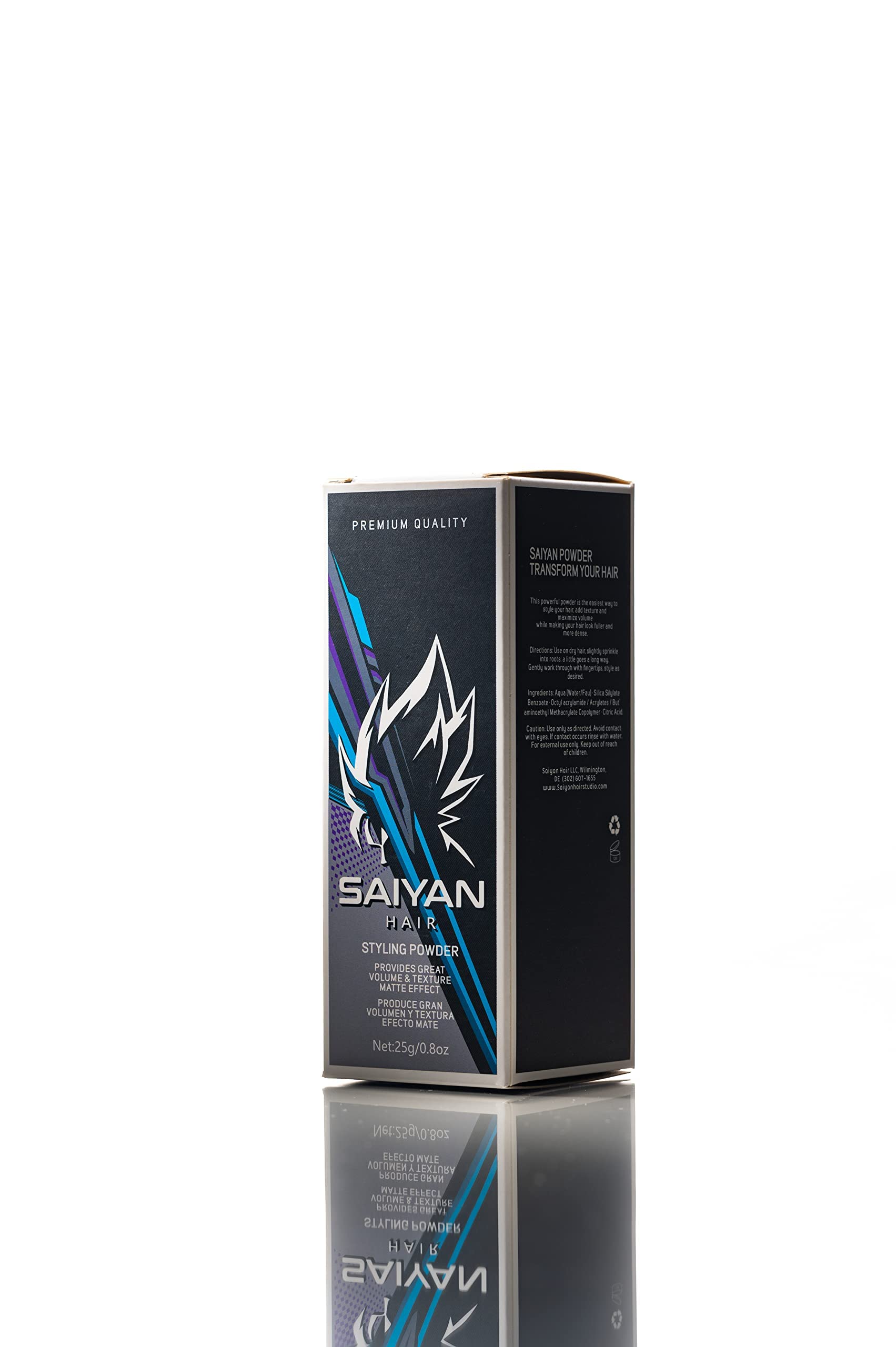 Saiyan Hair Powder – Volume, Texture & Matte Finish | Unisex Medium Hold