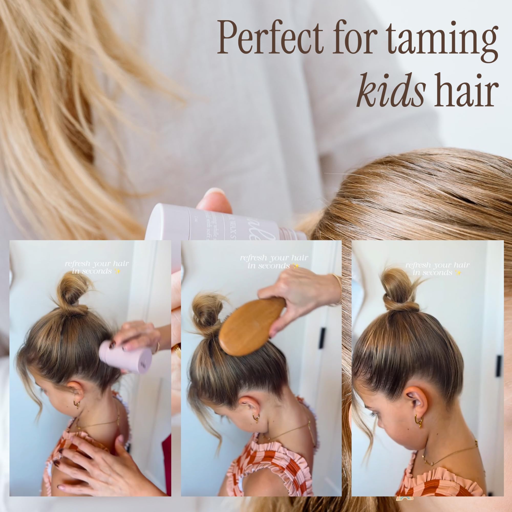Salée Hair Wax Stick | All-Day Hold for Slick Back Ponytails | Non-Toxic Clean Ingredients