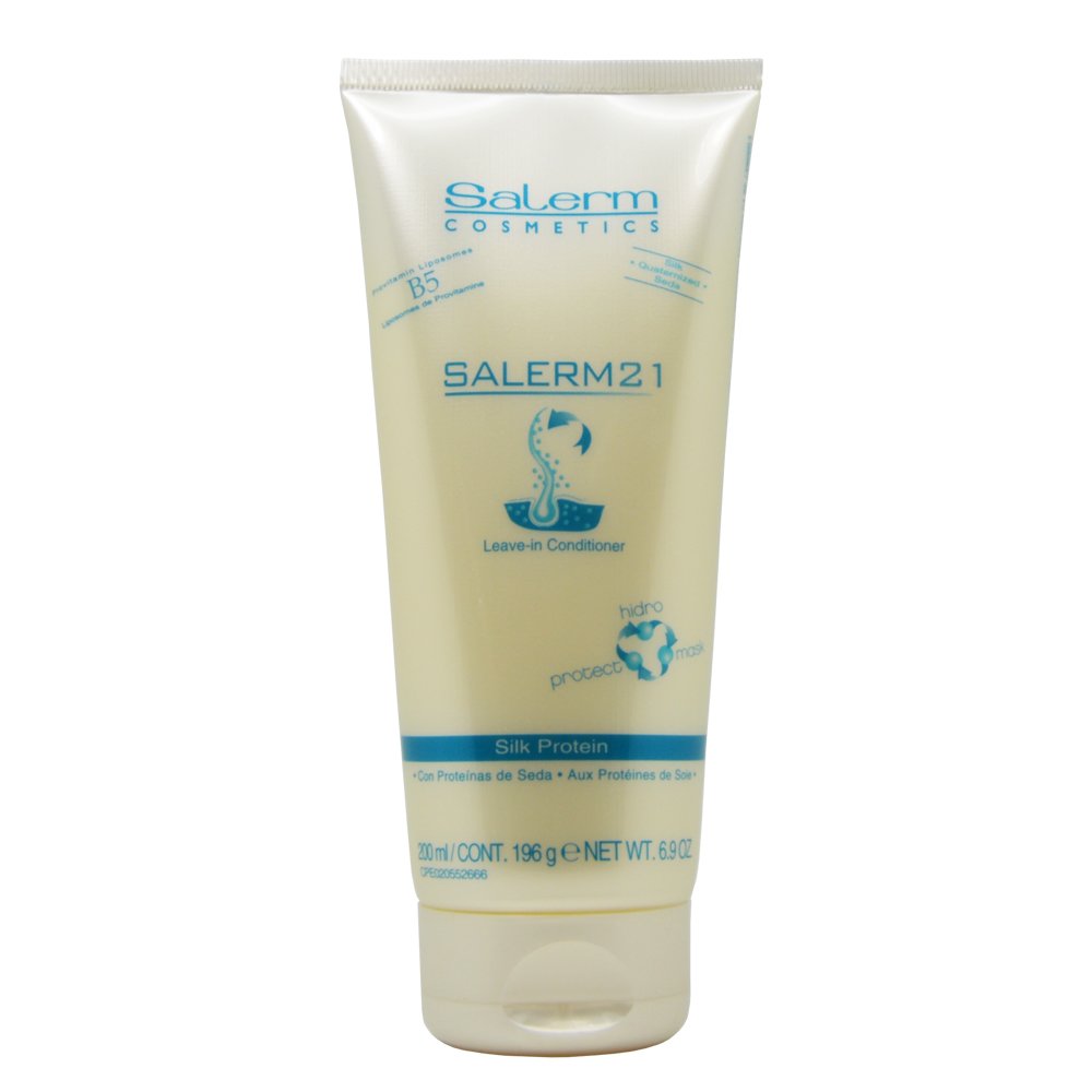 SALERM 21 Leave-In Conditioner with B5 Pro-Vitamin Liposomes & Silk Protein, 6.9 oz Tube