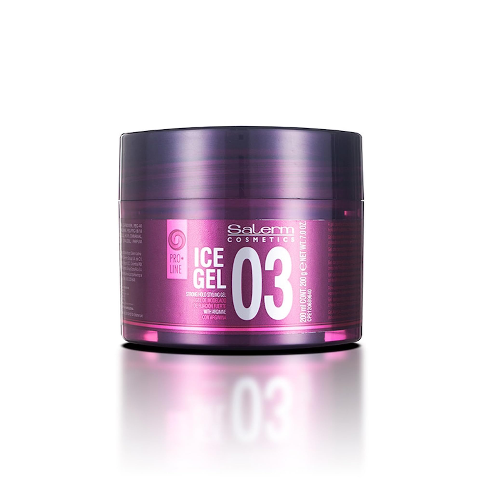 Salerm Ice Gel 03 – Strong Hold Wet Look Hair Gel (200 ml)