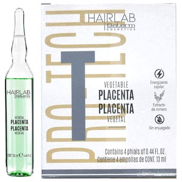 Salerm Vegetable Placenta Restructurer – 4 x 0.44 oz, Big Sale Pack