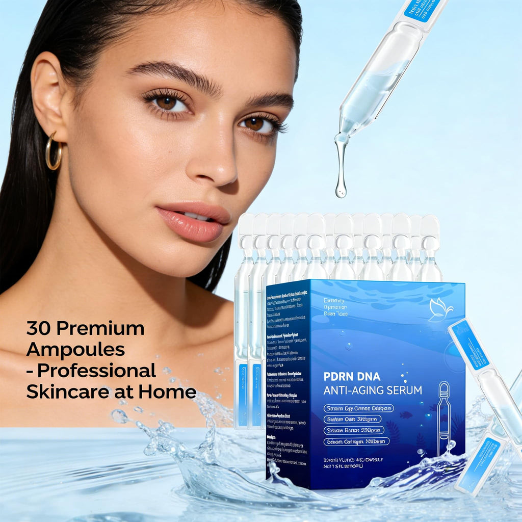 Salmon DNA PPRN Serum – 5000ppm PDRN, 6 Hyaluronic Acids, Niacinamide & Glutathione, Korean Anti-Aging