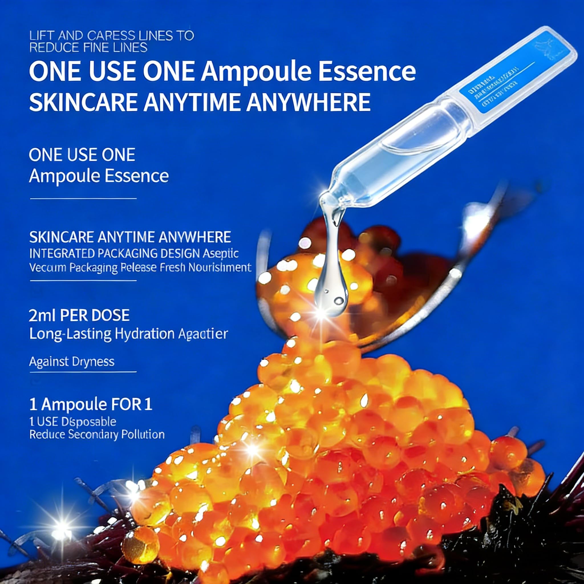 Salmon DNA PPRN Serum – 5000ppm PDRN, 6 Hyaluronic Acids, Niacinamide & Glutathione, Korean Anti-Aging