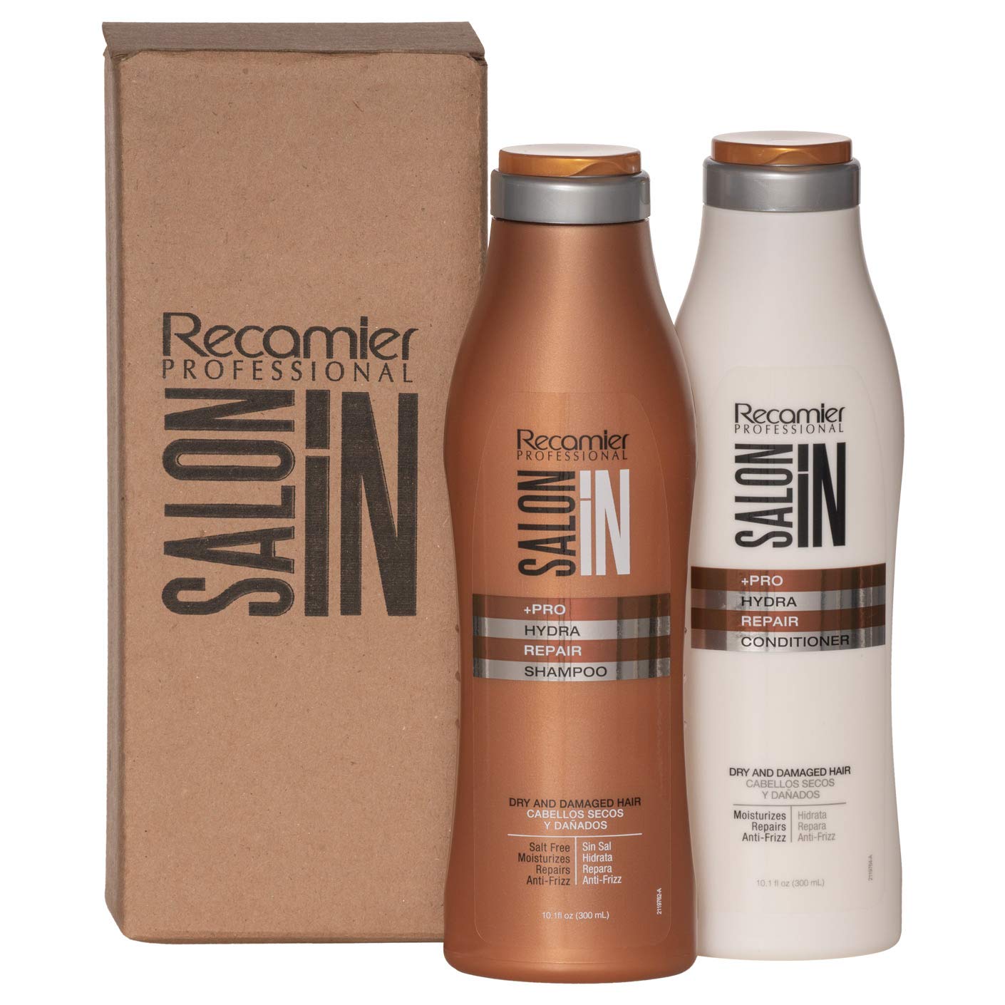Recamier Hydra Repair Shampoo & Conditioner Set for Dry & Damaged Color-Treated Hair | SALOON IN