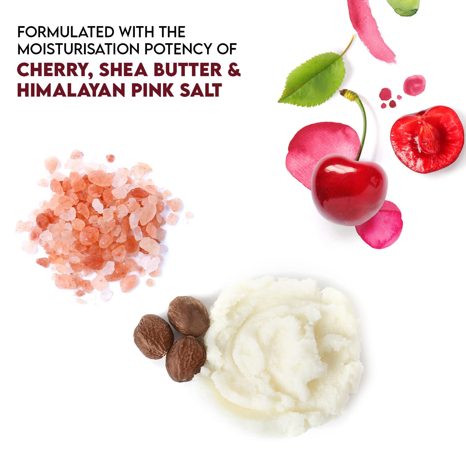 Salt Range Lip Balm with Cherry & Shea Butter — 12-Piece Organic Hydration