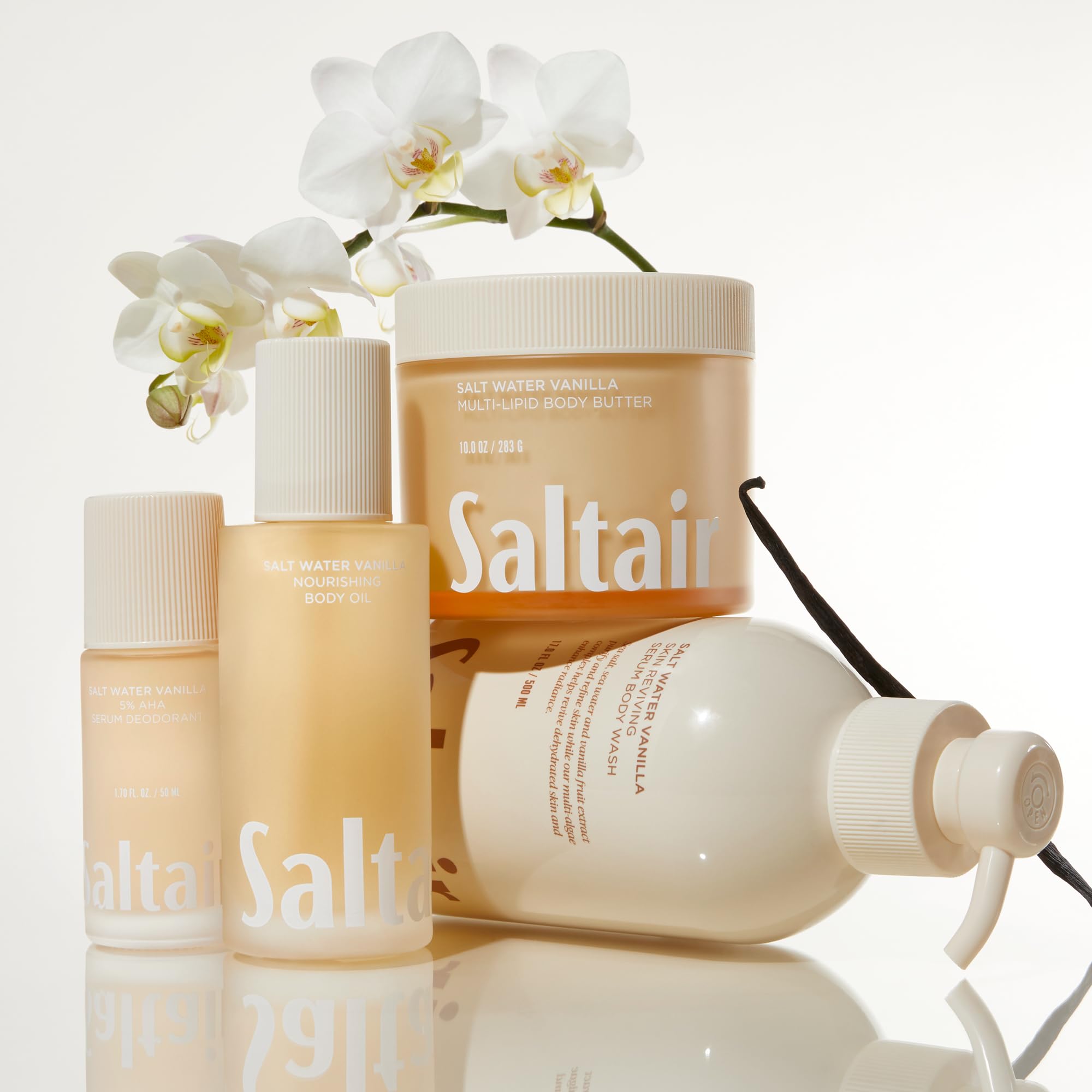 Saltair Multi-Lipid Body Butter – Rich Hydration with Ceramide Complex | Salt Water Vanilla 10oz