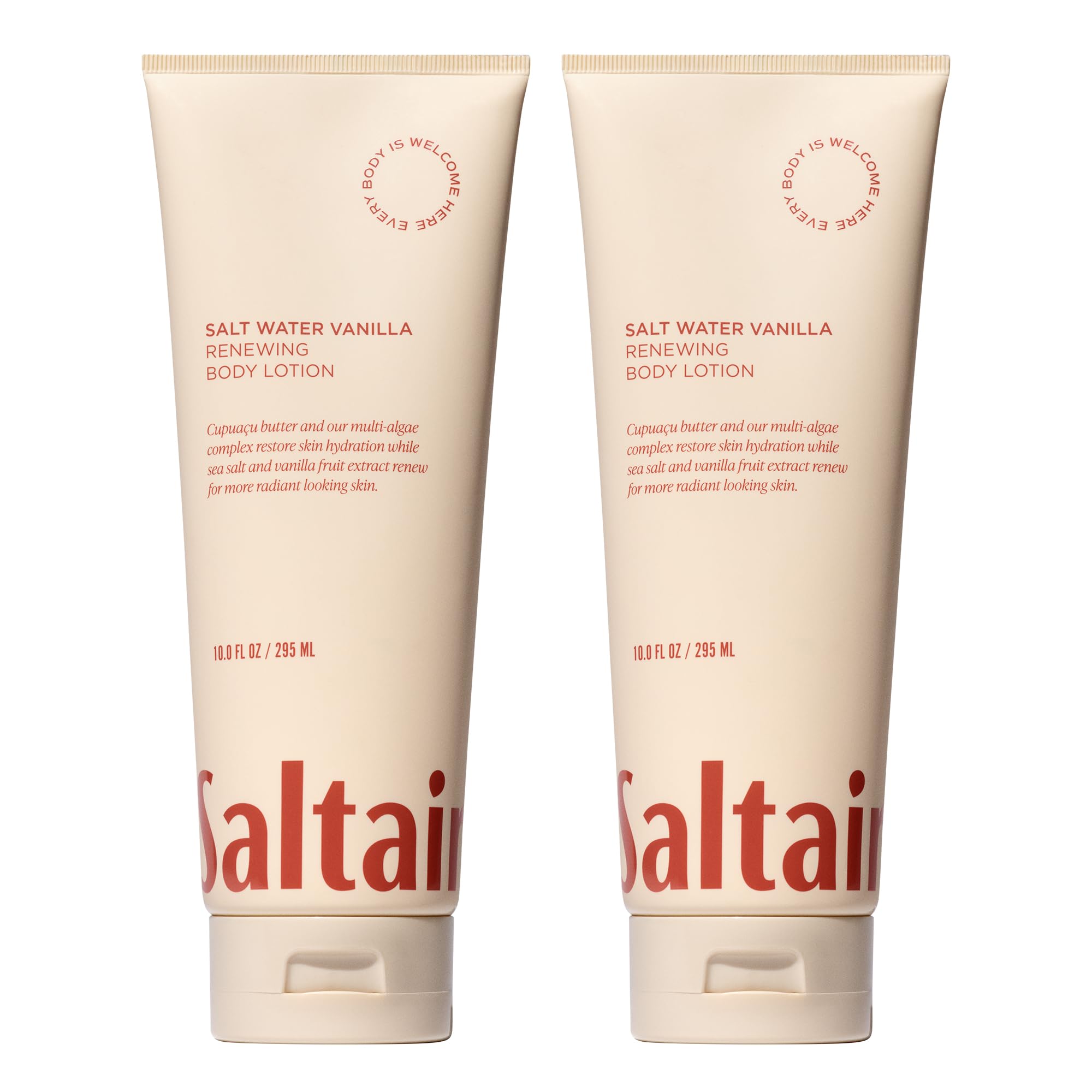 Saltair Body Lotion - 2 Pack | Hydrating Cream for Dry Skin with Salt Water Vanilla Scent