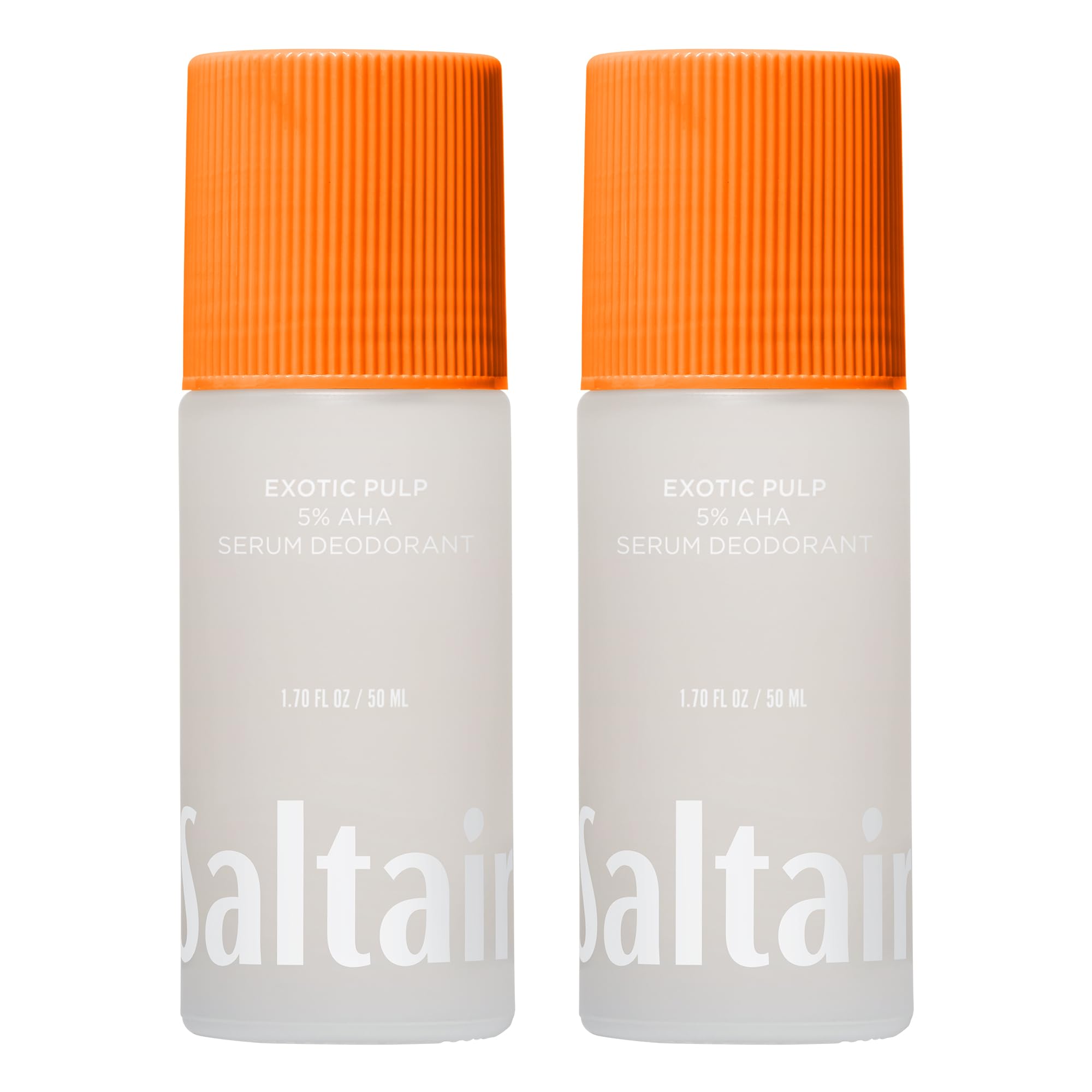 Saltair Serum Deodorant Exotic Pulp 2-Pack – 5% AHA, Aluminum-Free
