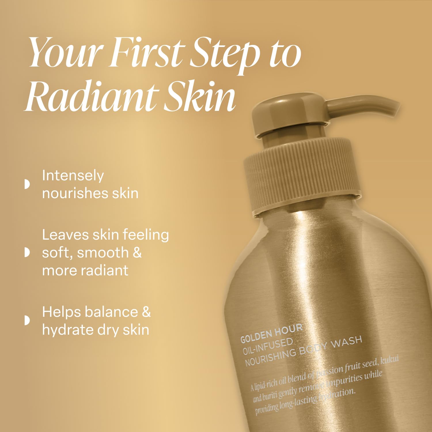 Saltair Golden Hour Body Wash 2-Pack – Moisturizing Vegan Shower Gel