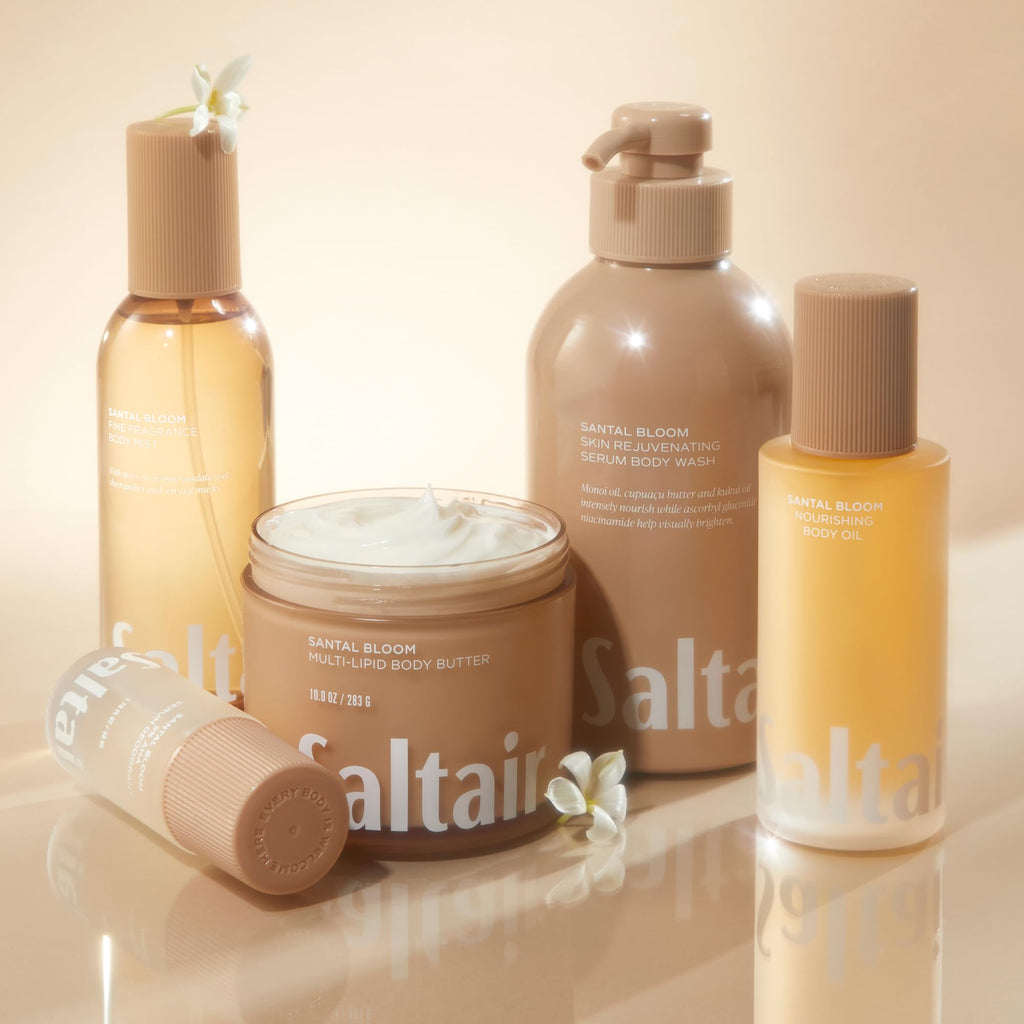Saltair Multi-Lipid Body Butter – Rich Hydration with Ceramide Complex | Santal Bloom 10oz