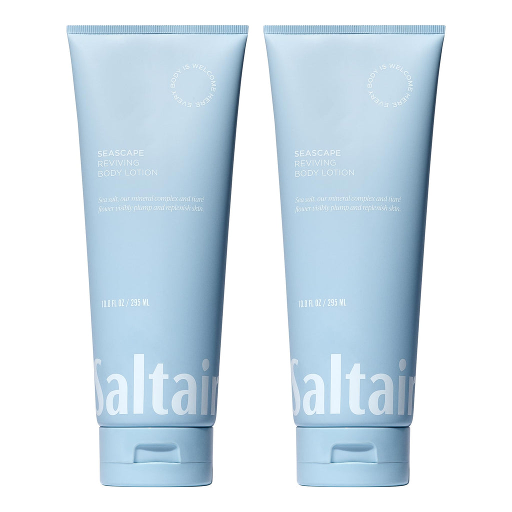 Saltair Seascape Body Lotion 2-Pack — Hydrating Moisturizer for Dry Skin