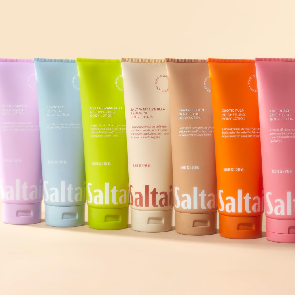 Saltair Seascape Body Lotion 2-Pack — Hydrating Moisturizer for Dry Skin