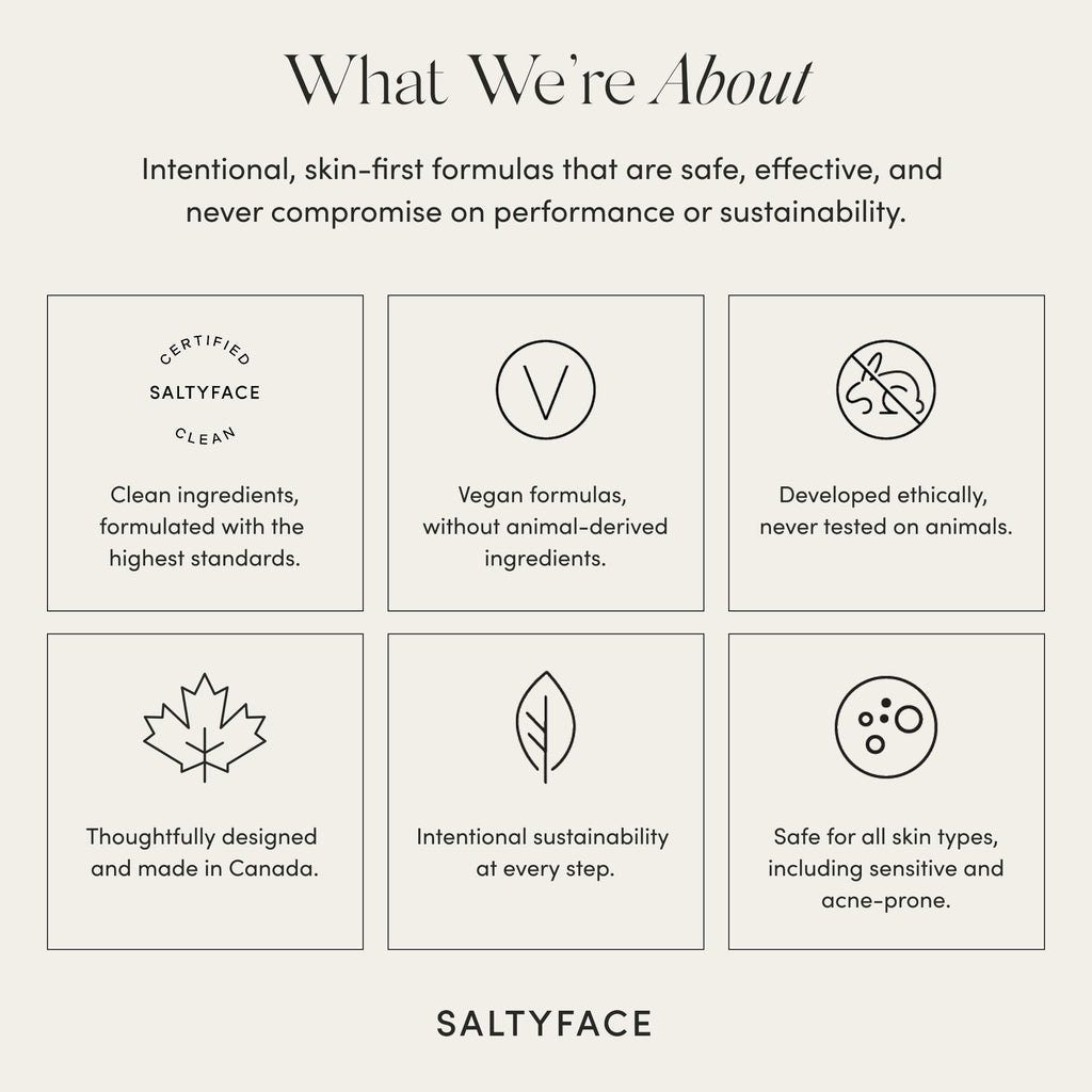 SALTYFACE Tanning Water (Medium to Dark) – Oil-Free, Fragrance-Free Self Tanner for Face, Neck, Ears, Chest