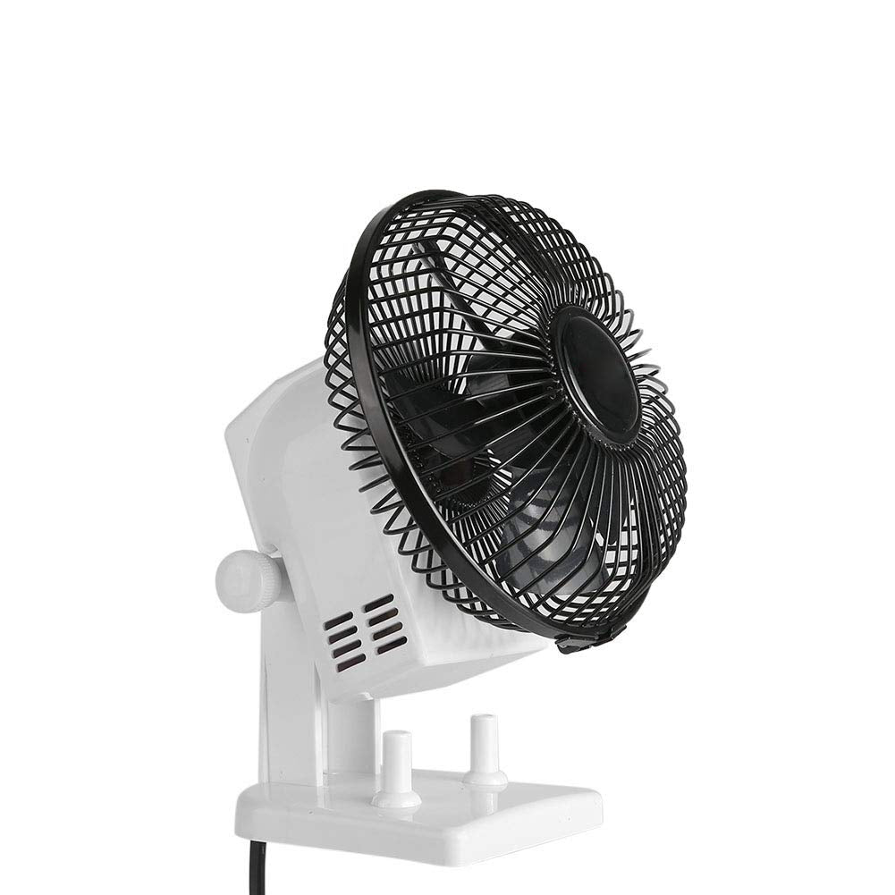 Saluaqui Mini Electric Nail Dryer Fan | Portable 2-Speed Table Desk Manicure Blower