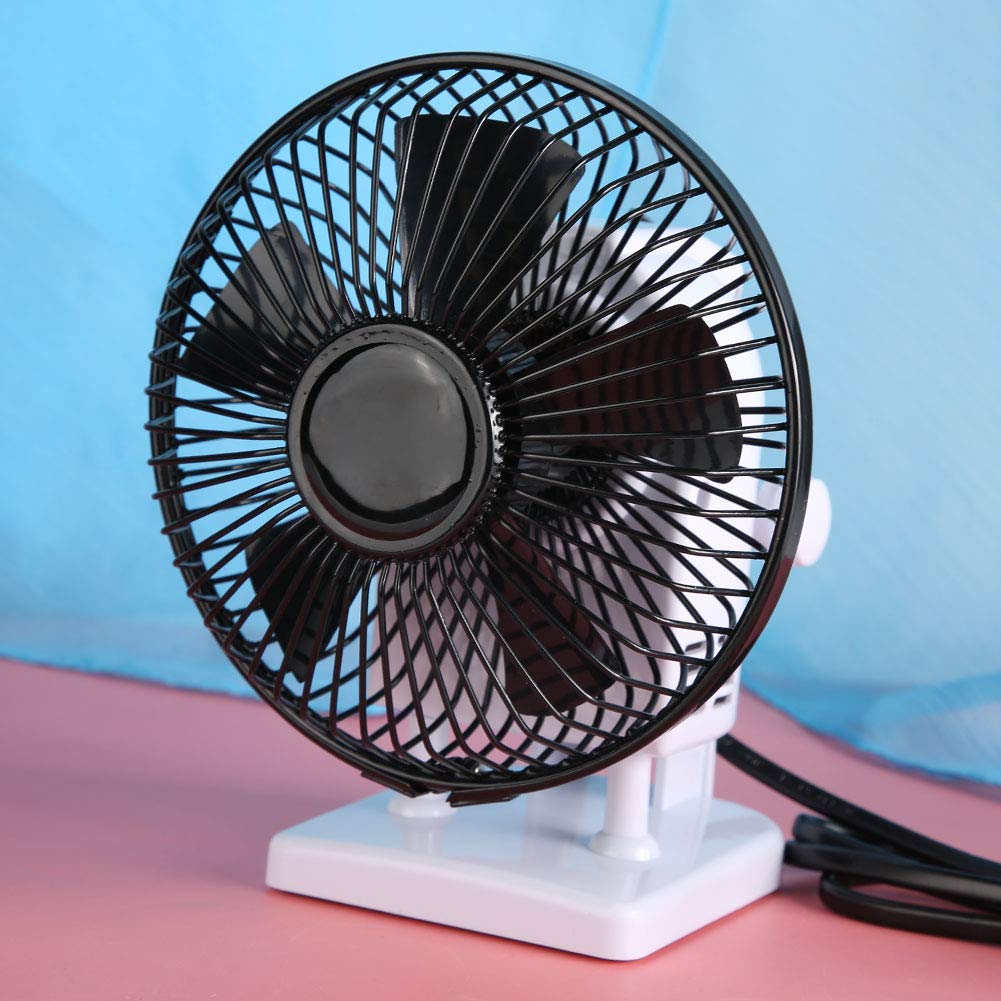 Saluaqui Mini Electric Nail Dryer Fan | Portable 2-Speed Table Desk Manicure Blower