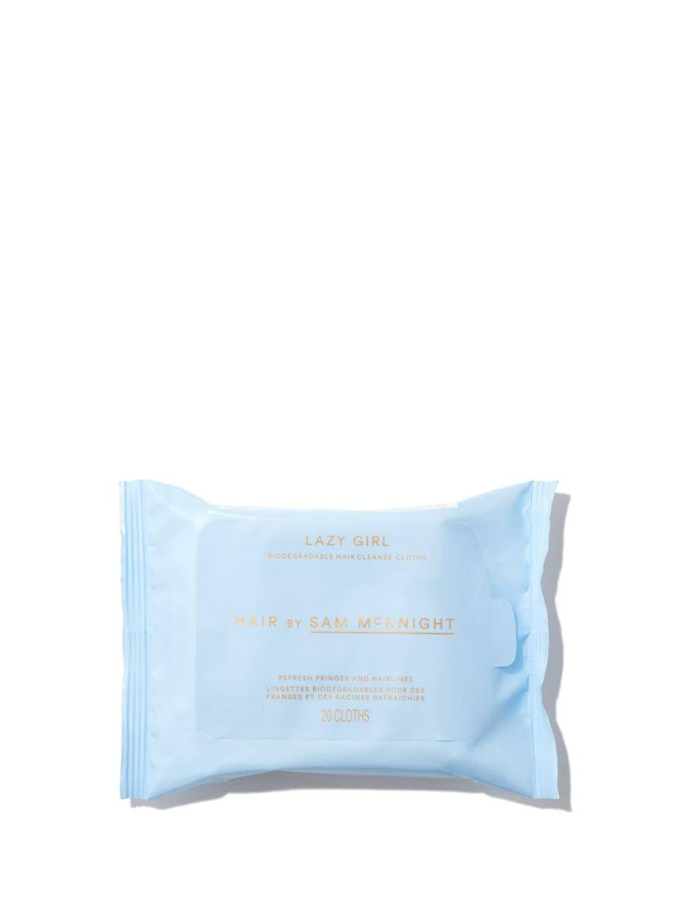 SAM MCKNIGHT | Hair by Sam McKnight Lazy Girl Biodegradable Hair Cleanse Cloths