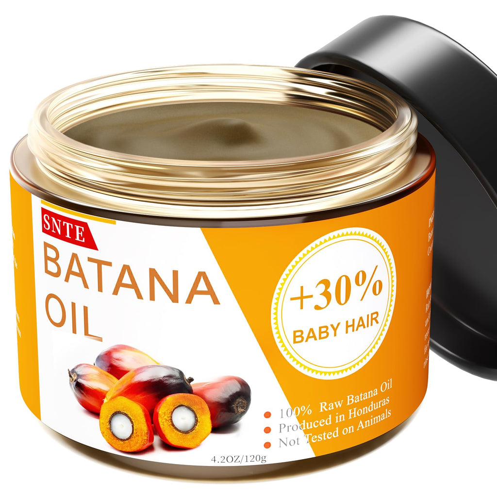 Samnyte Batana Oil for Hair Growth – 100% Pure, Honduras Unrefined, 4.2 oz