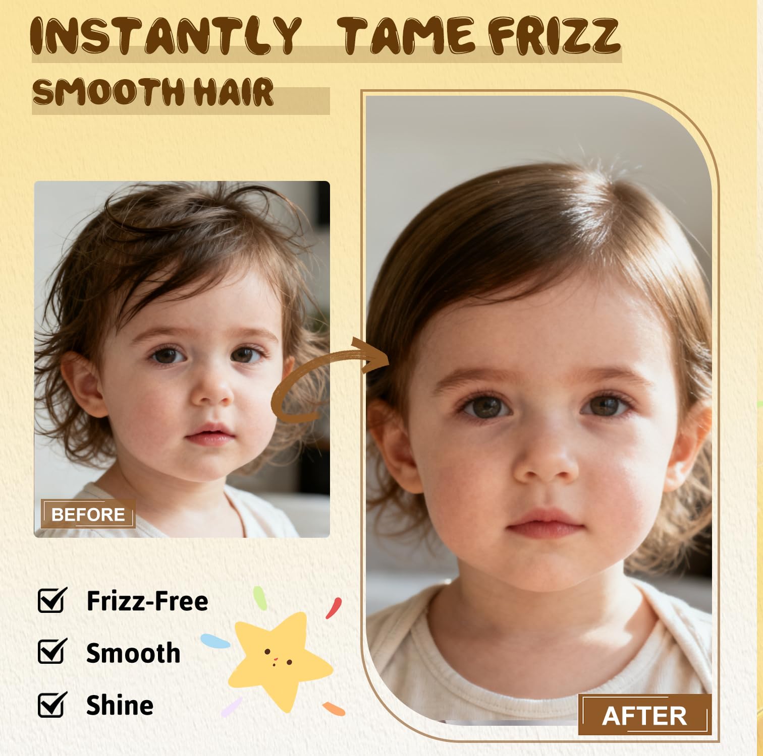 Samnyte Hair Gel for Kids – Flexible Hold, Vitamin E Moisturize & Nourish (3.4 Fl Oz)