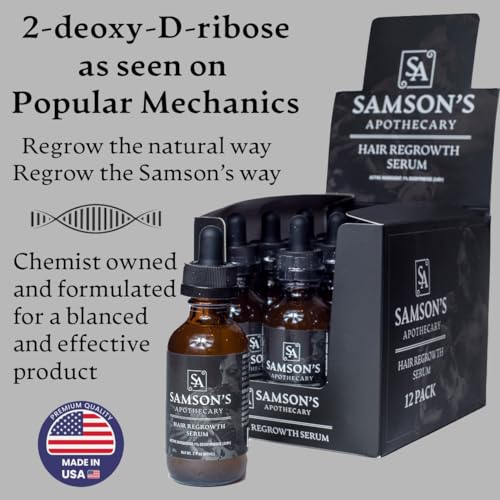 Samson & Son's Hair Regrowth Serum – Deoxyribose 2dDr 1% (60mL) | Samson's Apothecary