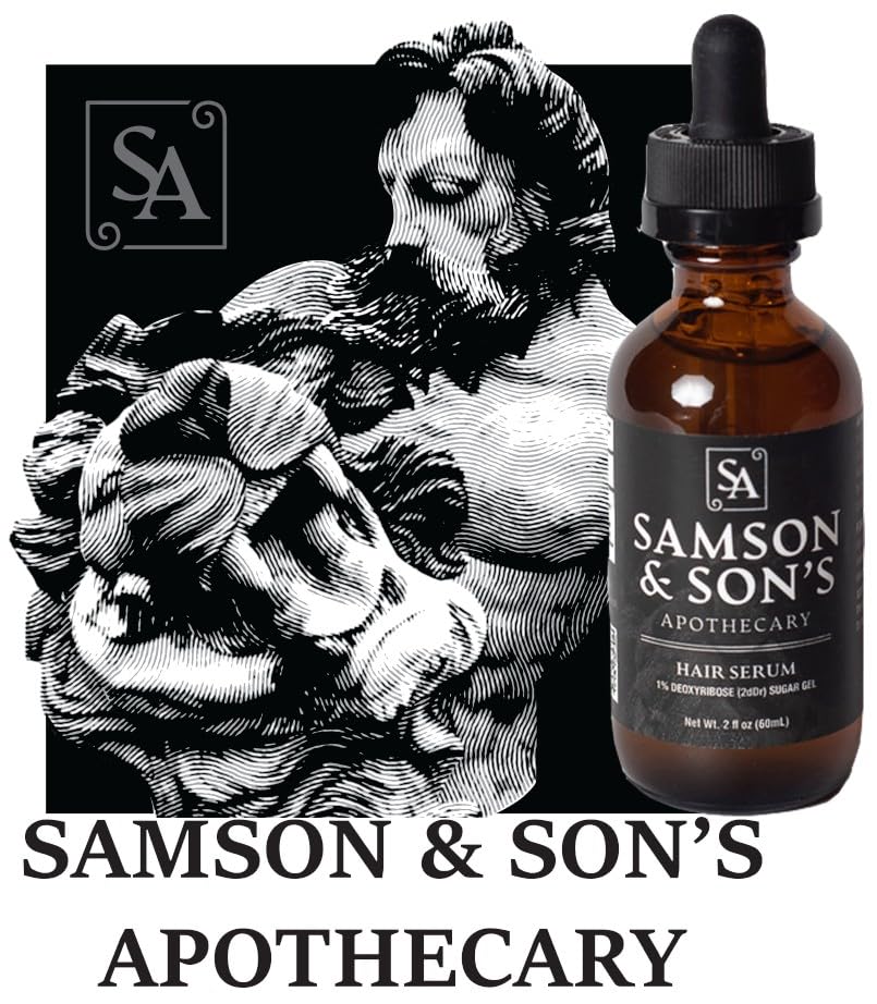 Samson & Son's Hair Regrowth Serum – Deoxyribose 2dDr 1% (60mL) | Samson's Apothecary