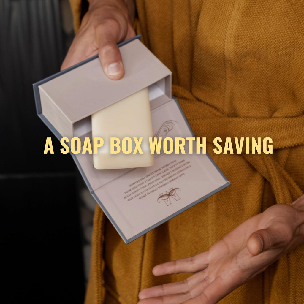 San Francisco Soap Company Man Bar 3-Piece Gift Set – Coastal Driftwood, Peppered Patchouli & Spiced Tobacco