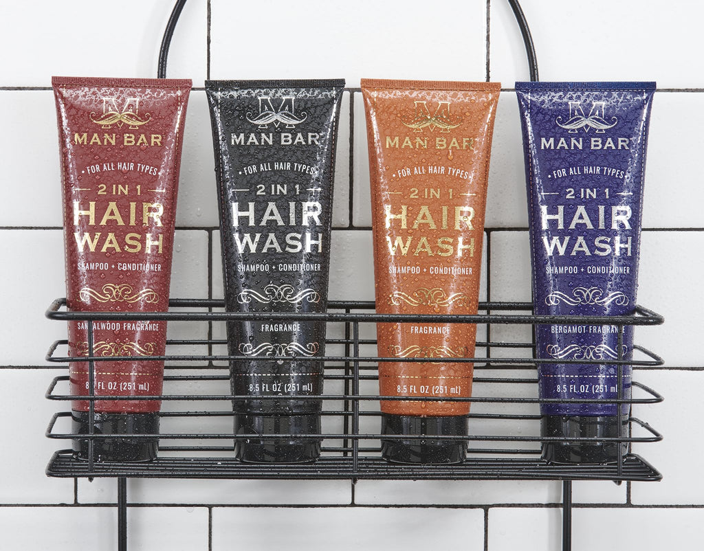 San Francisco Soap Company Man Bar 2-in-1 Hair Wash Midnight Amber – Where Lather Meets Luxury