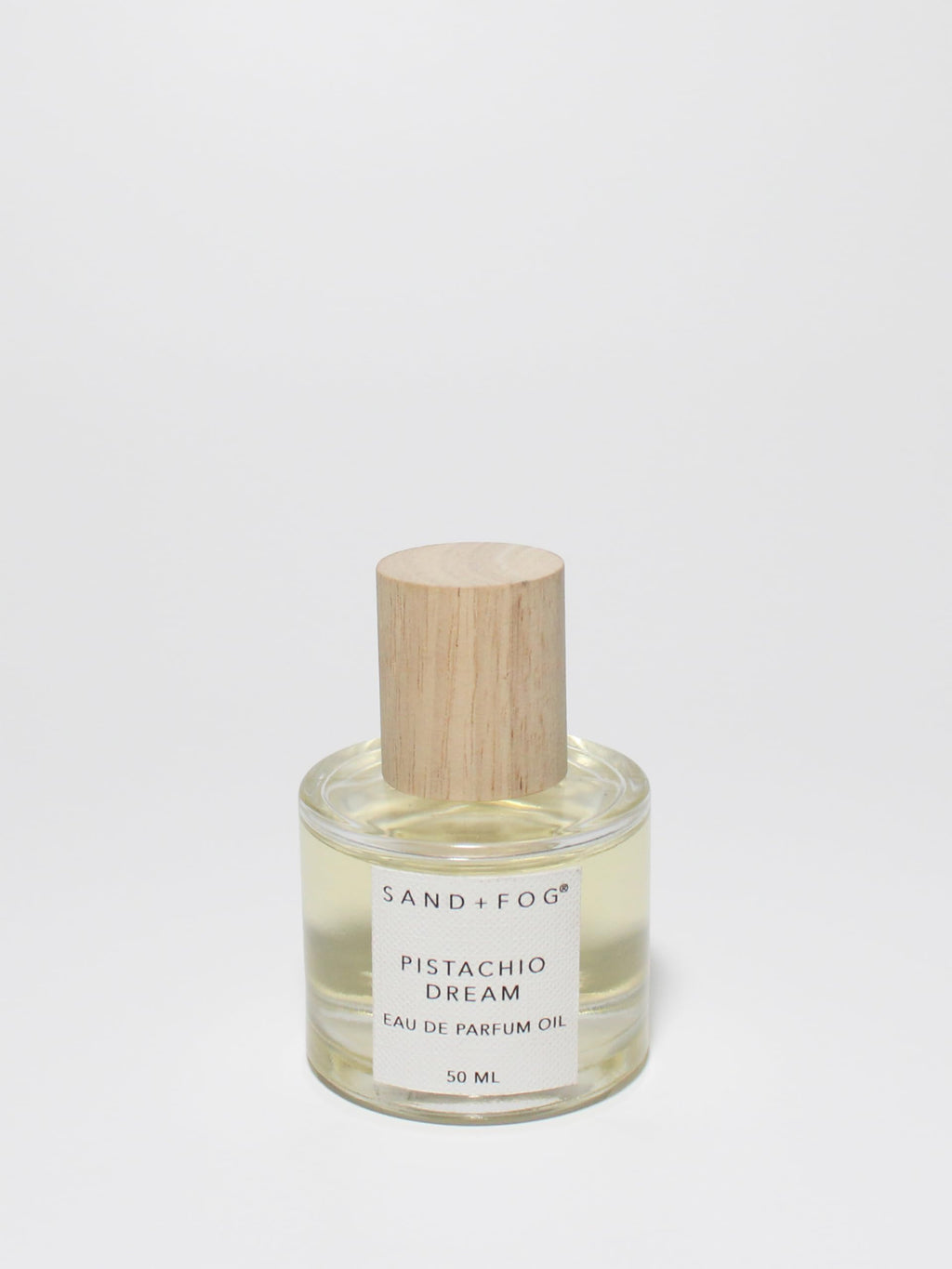 Sand + Fog Pistachio Dream Perfume Oil – 50ml Rollerball, Alcohol-Free, Cruelty-Free