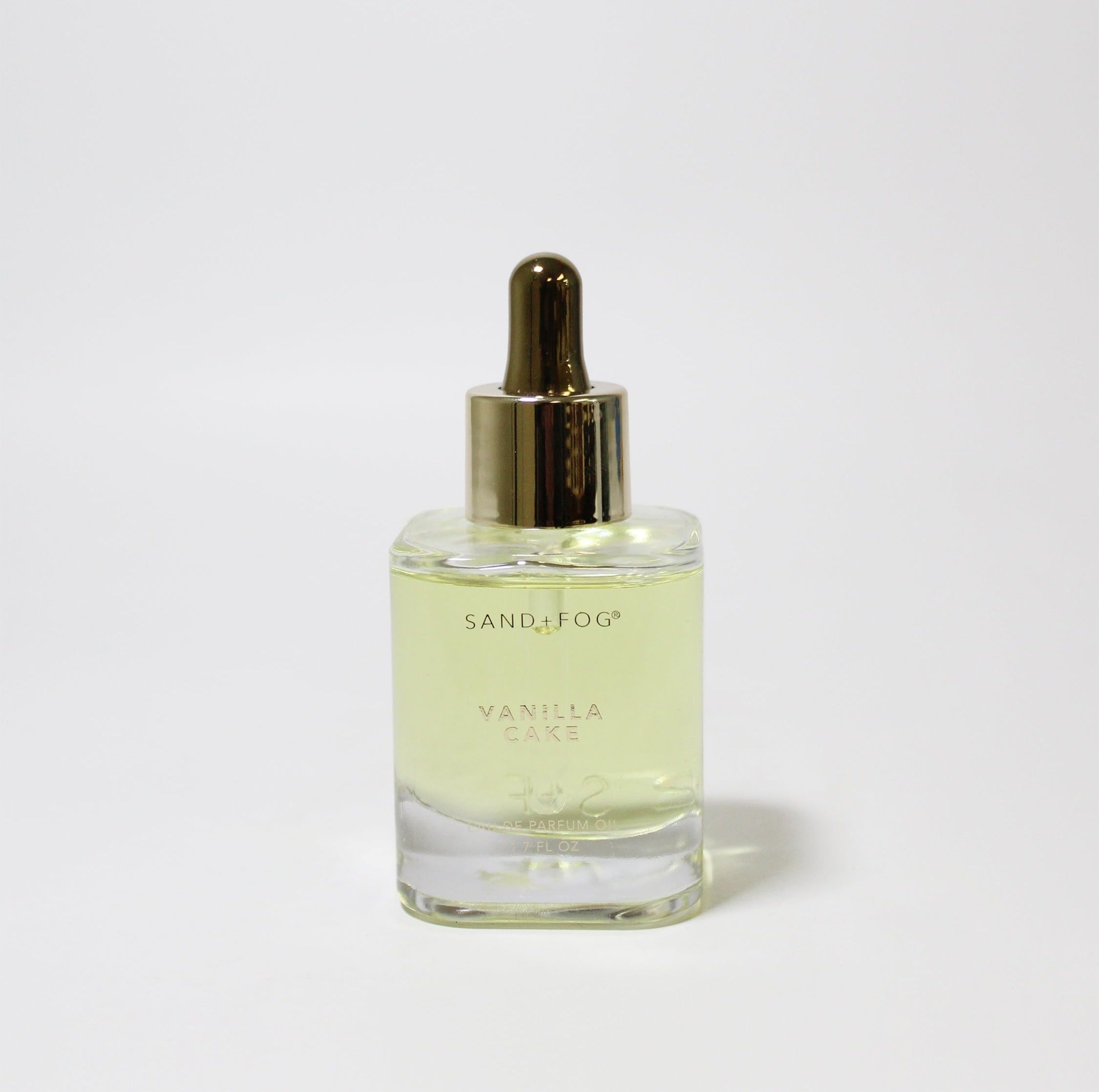 Sand + Fog Vanilla Cake Parfum Oil, 1.7 oz | Glass Dropper Bottle