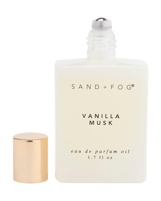 Sand + Fog Vanilla Musk Perfume Oil Rollerball | 50 ml Roll-On