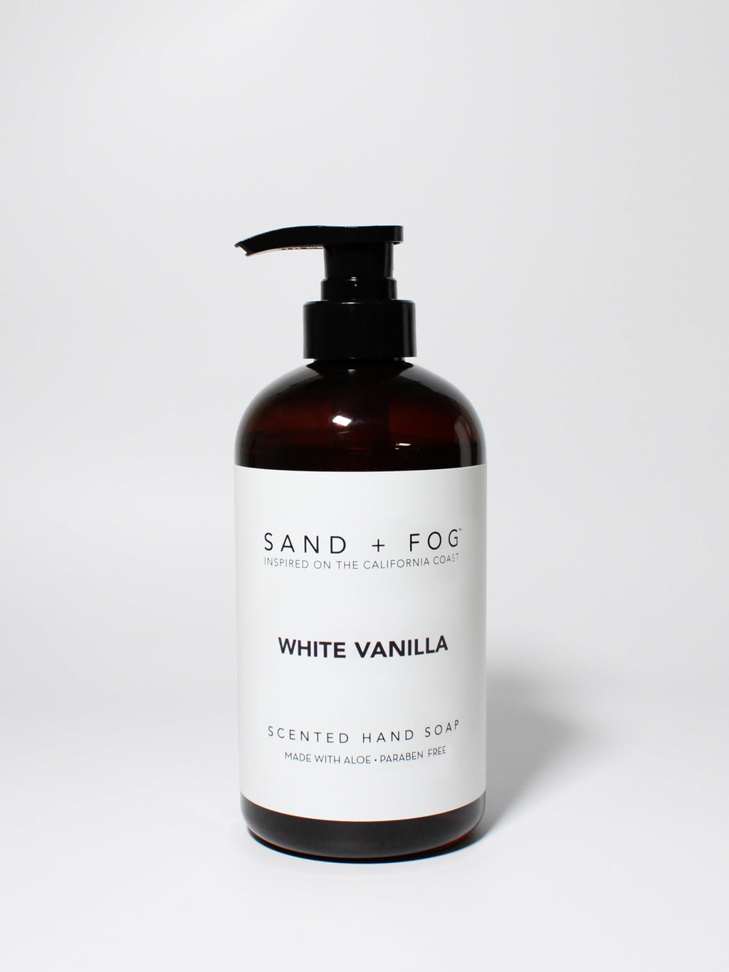 Sand + Fog White Vanilla 20oz Liquid Hand Soap – Nourishing, Cruelty-Free