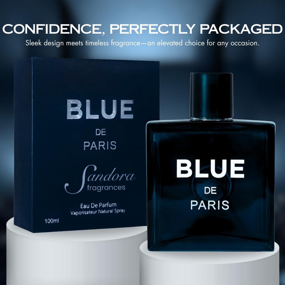Sandora Fragrances Cologne for Men – Inspired by a World-Renowned Perfume | Grapefruit, Mint & Jasmine