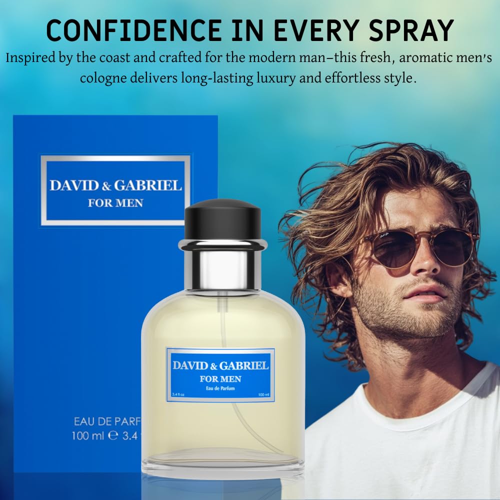 Sandora Fragrances Men’s Perfume – Inspired by Iconic Fresh Aquatic Scent – Grapefruit, Juniper, Rosemary & Oakmoss | EDP 100 ml
