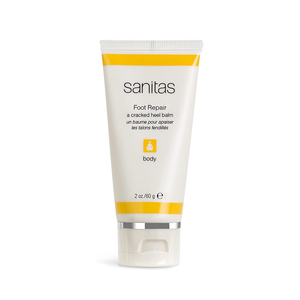Sanitas Foot Repair Balm – 2 oz for Cracked Heels | Soothing Foot Care