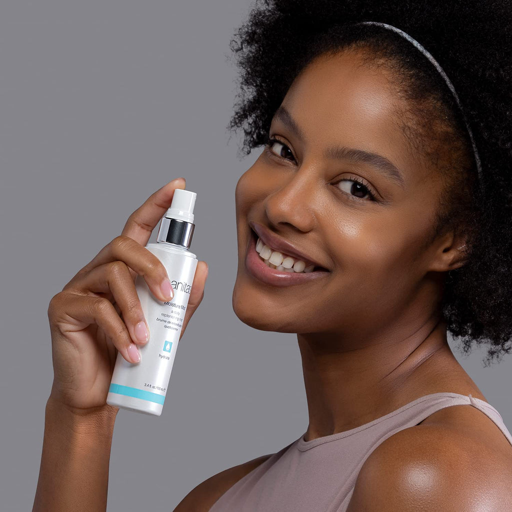 Sanitas Skincare Moisture Mist – Hydrating Hyaluronic Acid Spray, 3.4 oz
