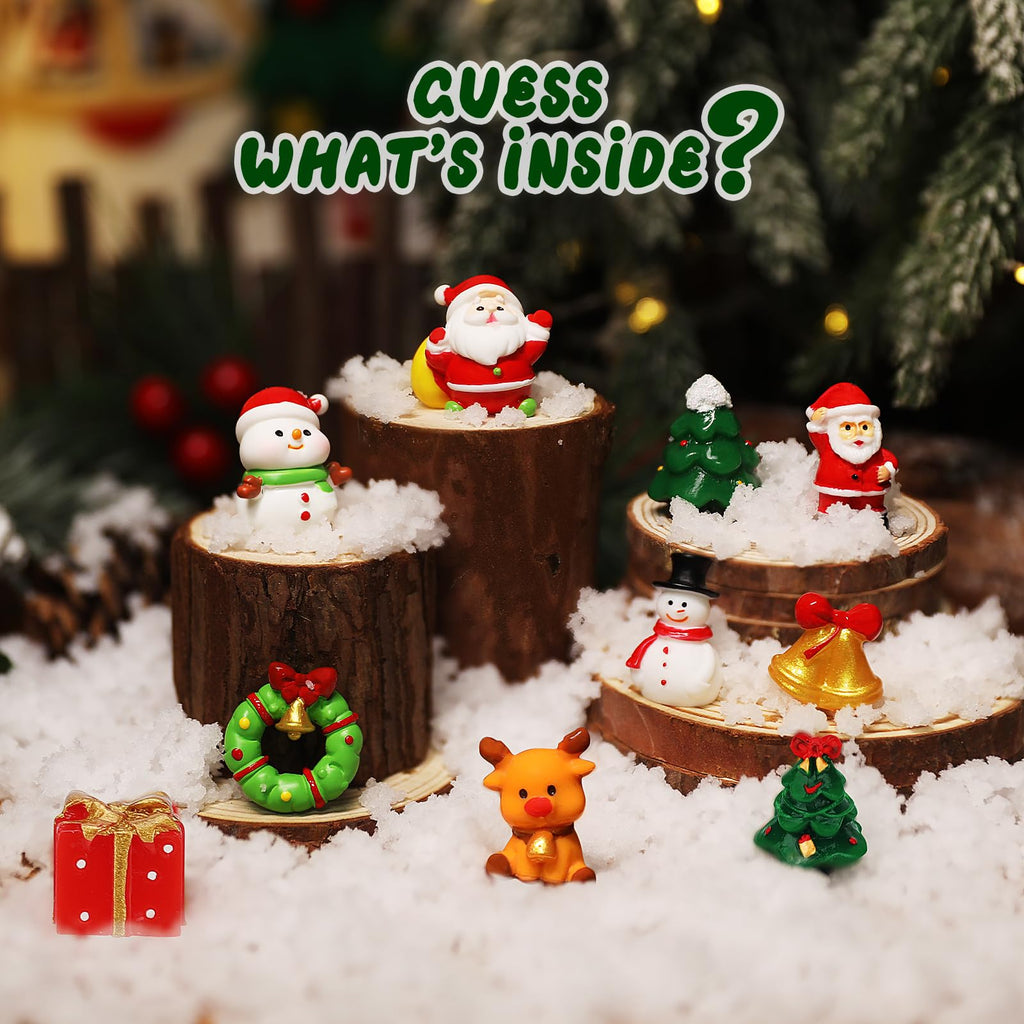 Sanyi Christmas Bath Bombs for Kids with Surprise Toys Inside – 6 Pack Stocking Stuffers