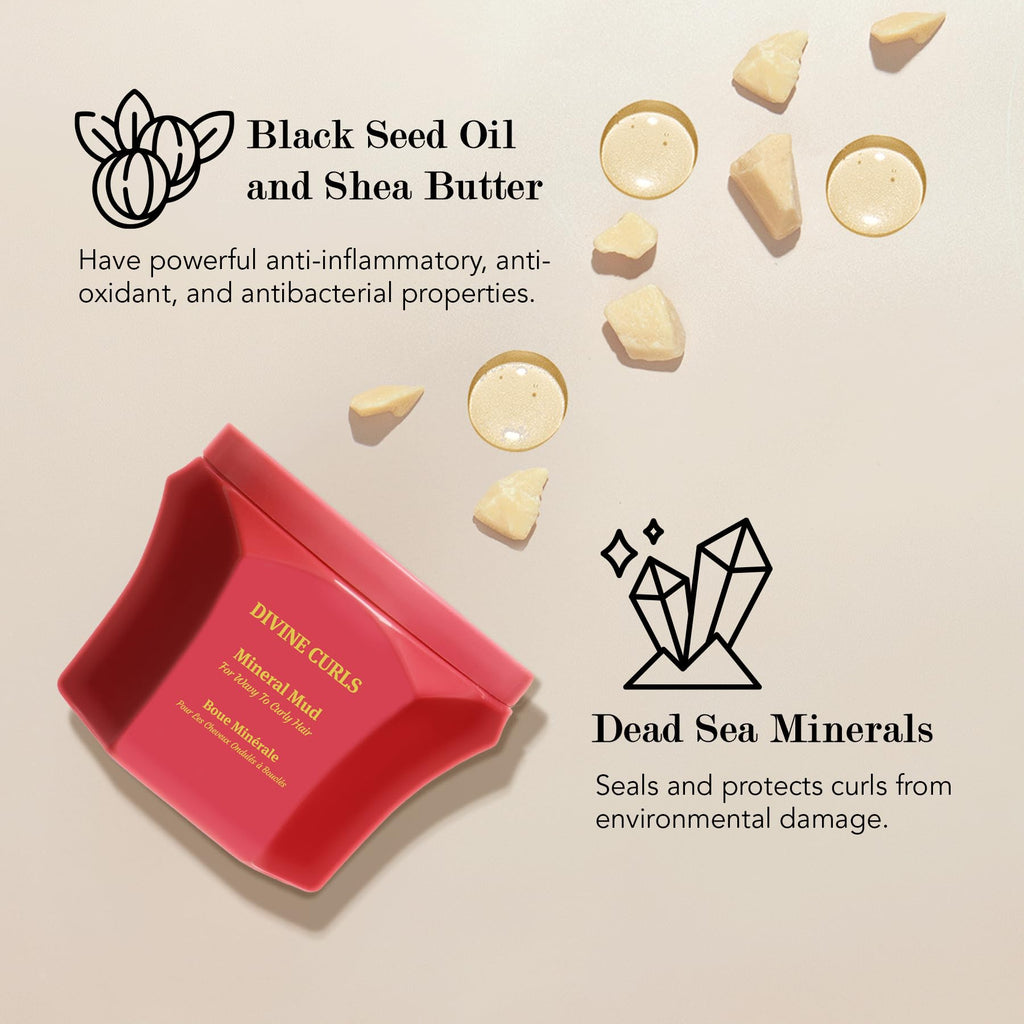 Saphira Divine Mineral Mud – 8.5oz / 250ml | Spa-Quality Mineral Clay for Skin